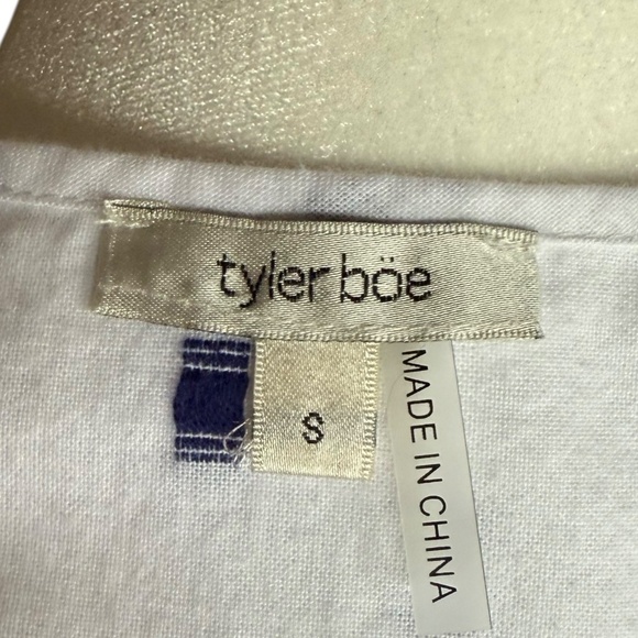 tyler boe Courtney Clip Dot A Line Mini Dress Sz S - Picture 9 of 9